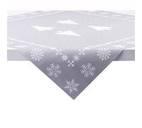Sovie Home Linclass® Airlaid Nappe de table aspect tissu, idéale pour l'Avent, Noël et fêtes de Noël, 80 x 80 cm, 1 pièce