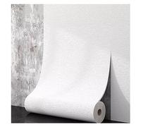 SOVORM Papier Peint en Mousse Auto-adhésif 10M, Effet Texture Lin, Papier Peint Simple Et Moderne pour La Décoration De La Maison Et La Rénovation De Meubles, Doux Et Anti-Collision (Color : White)