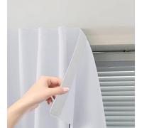 Sovtfides Rideaux autocollants Rideau occultant portable Simple et facile à installer Fenêtre de chambre à coucher Thermique Isolée Cuisine Chambre Occultante Noir Petites Rideaux 88,9 cm L x 200,7 cm