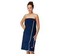 Sowel® Paréo de Sauna pour Femme, Drap de Sauna avec Fermeture, Serviette de Sauna 100% Coton Bio