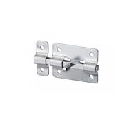SP - Targette pour meuble, 75mm, acier chromé, pêne plat - SP