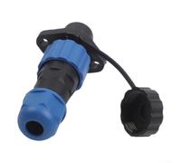 SP13 Connecteur et prise aéronautique étanches IP68 à montage sur panneau et câble circulaire 2-7 broches pour LED CNC automobile électronique (4 broches)