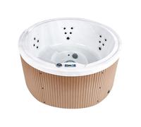 Spa d'extérieur avec LED MARFIL Blanc