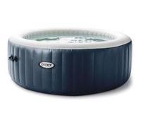 Pure Spa 6 places Navy rond - Bulles, LED couleur