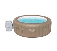 Spa Gonflable Lay-Z-Spa® Palm Springs, 4/6 Places, diamètre 196 x 71 cm, 140 Jets d'air, Couverture Isolante, Filtration à Cartouche, diffuseur Chemconnect™