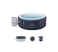Spa gonflable LayZSpa Miami 120 airjets 180 66 cm 2 a 4 places Rond cou ure
