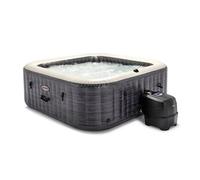 INTEX PureSpa Greystone Bubble Deluxe Spa gonflable Ardoise 6 places S2 28452NP