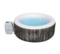 Spa gonflable rond à imprimés bois - 2-4 place - 180x66cm