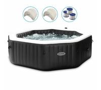Spa Intex Pure Spa Carbone bulles et jets 4 places
