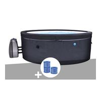 NetSpa Spa portable Vita Vitality – semi-rigide 4 places, bulles, 3 cartouches de filtration