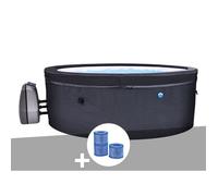 NetSpa Spa portable Vita Vitality – semi-rigide 4 places, bulles, 3 cartouches de filtration