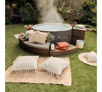 Spa rigide VITA PREMIUM NetSpa 6 places-Vita Premium + Pack mobilier 5 modules-