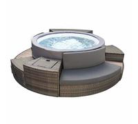 Spa semi-rigide NetSpa Vita Premium 6 places avec mobilier