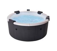 Spa semi-rigide rond MSpa 6 places gris avec accessoires - 138 jets - D182 cm x H70 cm - LAPEKA