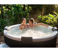 Spa semi-rigide rond MSpa 6 places gris avec accessoires - 138 jets - D182 cm x H70 cm - LAPEKA