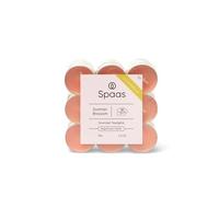 Spaas 10 x 18 Bougies chauffe-plats citronnelle, ± 4,5 heures - rose féerique - Summer Blossom