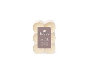 SPAAS 12 Anti-tabac Maxi bougies chauffe-plats, ± 10 heures - ivoire
