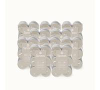 Spaas 120 Bougies Chauffe-Plat Parfumées, ± 4.5h, Fleur de Coton et Musk