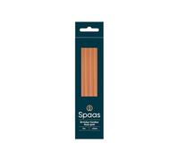 Spaas 12x Bougies d'anniversaire Bâtons x10 - or rose