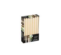 SPAAS 14 Bougies de ménage dîner 21/220 mm, ± 8 heures - ivoire