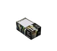 SPAAS 20 Bougies de ménage 19/180 mm, ± 6 heures, non-parfumée - blanc