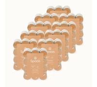 Spaas 240 Bougies Chauffe-Plat Parfumées, ± 4.5h, Noix de Coco et Figue