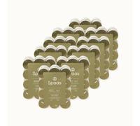 Spaas 240 Bougies Chauffe-Plat Parfumées, ± 4.5h, Poire et Jasmin
