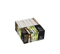 Spaas - 50 Bougies de Ménage Festilux 23/250 mm, 8 Heures - Blanc