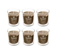 Spaas 6x Bougie Parfumée 25h - Warm Wonder