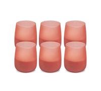 Spaas 6x Bougie Soft Glow pafumée citronnelle, ± 38 heures - rose féerique - Summer Blossom