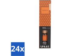 Spaas – Bâtonnets parfumés – Sparkling Times – Fruits exotiques – 80 ml - Pack économique - 24 pièces
