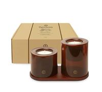 Spaas Boîte cadeau Delight Bougies Parfumées avec planche de décoration en bois - Beaming Bliss