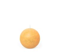 Spaas Bougie Boule Rustique 80 mm 24h - couleur sable