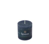 Spaas Bougie Pilier Rustique 70/70 mm 25h - bleu foncé