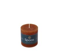Spaas Bougie Pilier Rustique 70/70 mm 25h - bordeaux