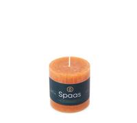 Spaas Bougie Pilier Rustique 70/70 mm 25h - orange