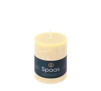 Spaas Bougie Pilier Rustique 70/95 mm 35h - ivoire
