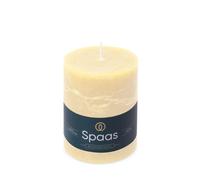 Spaas Bougie Pilier Rustique 80/110 mm 65h - ivoire