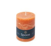 Spaas Bougie Pilier Rustique 80/110 mm 65h - orange