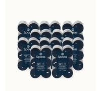 Spaas Lot de 10 paquets plats de 12 bougies chauffe-plat parfumées, ± 4,5 heures, Midnight Magic, Cardamome et Bergamote