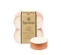 Spaas Maxi Bougies Chauffe-plats Parfumées en coupe or rose block pack x8 10h - Nighttime Nostalgia