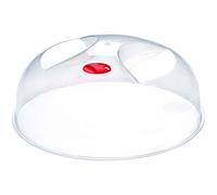 Space Home - Cloches Alimentaires - Couvercle pour Micro-Ondes avec Valve - Cloche pour le Micro Onde Universelle/Couvercle Alimentaire, Prévention Eclaboussures, Odeur, Cuisson Uniforme - 28 cm