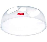 Space Home - Cloches Alimentaires - Couvercle pour Micro-Ondes avec Valve - Cloche pour le Micro Onde Universelle/Couvercle Alimentaire, Prévention Eclaboussures, Odeur, Cuisson Uniforme - 24 cm