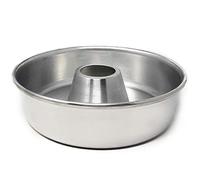 Space Home - Moule à Savarin - Moule à Ciambella pour Gâteaux Couronne, Ciambella et Génoise - Aluminium - Revêtement Antiadhésif - Fabriqué en Espagne - Ø 24 cm