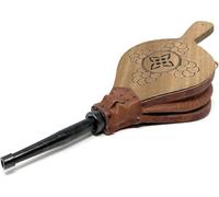 Space Home - Soufflet Cheminée - Serviteur Poele a Bois - Serviteur Cheminée - Ustensiles Cheminee Bois - Set Cheminee - Soufflet Cheminee - Souffleur de Cheminée - Bois - 43 cm
