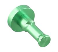Space Patère murale en aluminium résistant à la rouille pour serviette de salle de bain, porte chapeau, ustensiles de cuisine et sacs, organiseur de rangement mural pour chambre à coucher (vert)