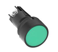Spacnana 10 Pièces Bouton Poussoir Auto-Verrouillage, 660V 10A Rouge XB2 | Tête de commande entièrement métallique, câblage à vis, durée de vie de 3 millions de cycles, contacts autonettoyants,