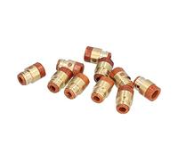 Spacnana 10 Pièces Embout Diffuseur pour Pistolet de Soudage, Lentille à | Accessoire de torche pour le soudage au gaz, contrôle stable du débit de gaz, douille isolante lisse sans bavure, matériau