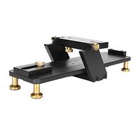 Spacnana Affûteur d'angle Fixe en Alliage d'aluminium, Fixation 'affûtage de Burin, Plage de Serrage Maximale de 53 Mm pour Meuler les Burins et les Tournevis dans un Atelier de Menuiserie