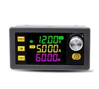 Spacnana Alimentation CC Programmable, Module d'alimentation Haute efficacité avec écran LCD Couleur, Courant de Tension Réglable pour la Charge Solaire et l'utilisation sur Le Terrain